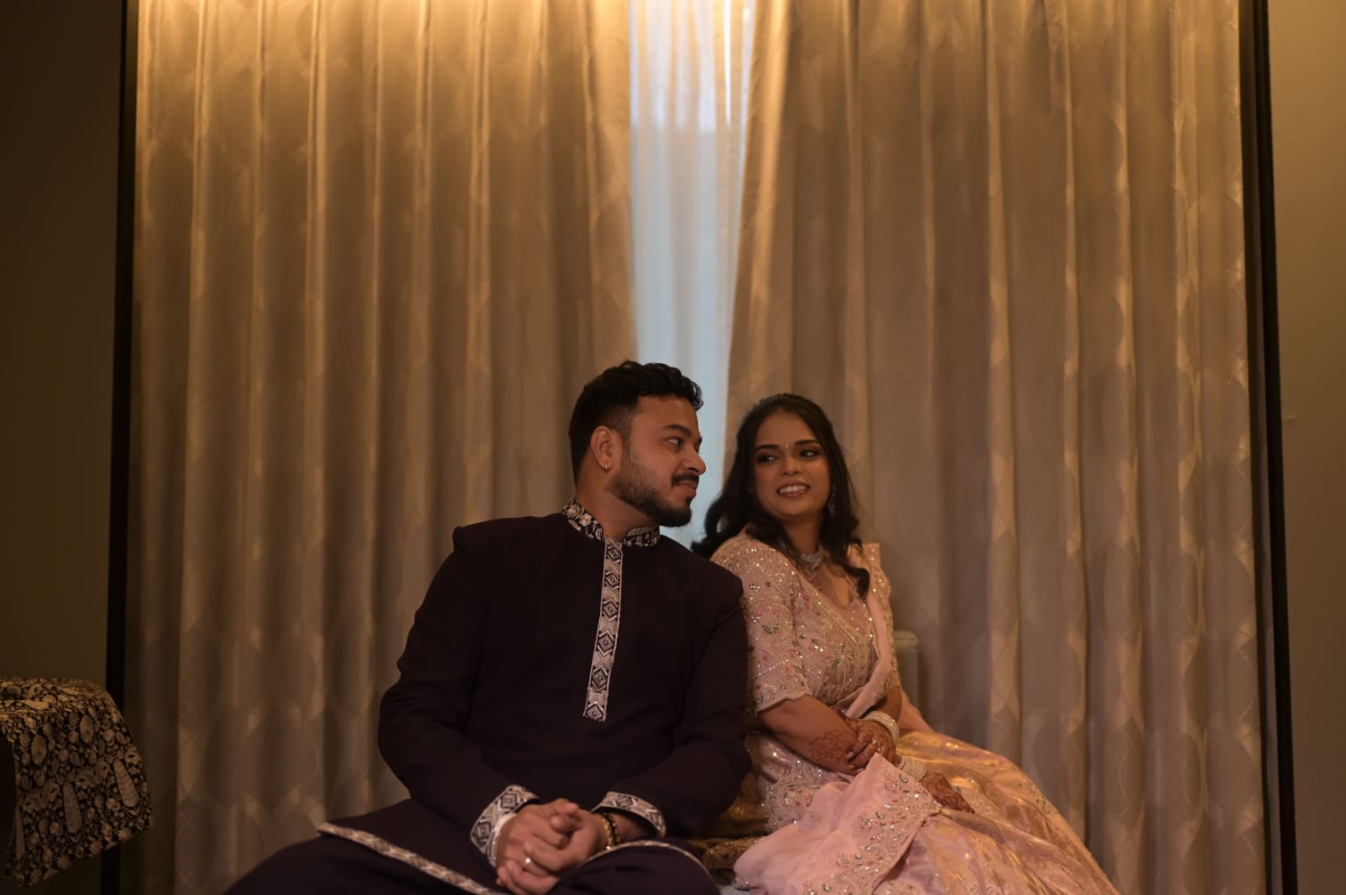 Preeti and Saurabh